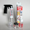 kit Trasparente Catalizzato Alto lucido poliuretanico in vasetto completo di spray gun con impugnatura