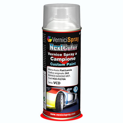 Spray paint for Car touch up in custom metallic Colours